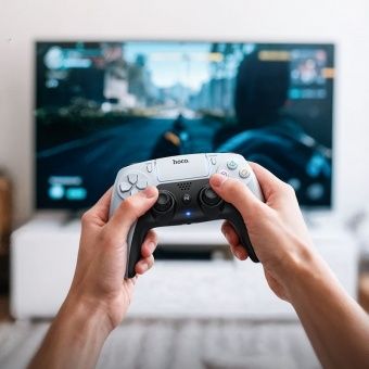 Геймпад Hoco GA1 беспроводной для PS4 цвет: белый