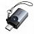 Адаптер Hoco UA46C  Type-C - USB 3.0 с индикатором цвет: металлик  