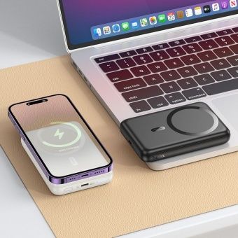 Внешний аккумулятор Hoco J141  10000 mAh (PD20W,MagSafe) цвет: черный