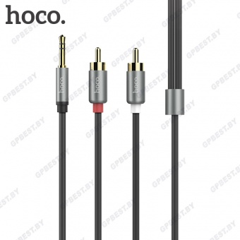 Акустический кабель Hoco UPA10 (1.5 м., 3.5 Jack(M) - 2xRCA(M))