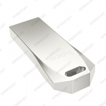 USB флэш накопитель HOCO 32Gb UD4, цвет: серебристый