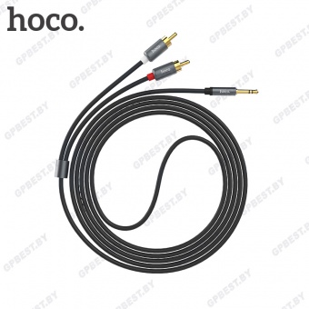 Акустический кабель Hoco UPA10 (1.5 м., 3.5 Jack(M) - 2xRCA(M))