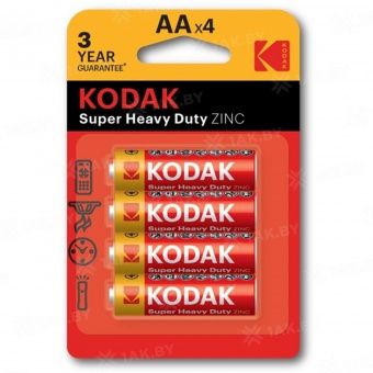 Kodak Super Heavy Duty ZINC R6/4BL 4/80