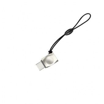 Адаптер Hoco UA8 Адаптер  Type-c - micro USB цвет: серебристый