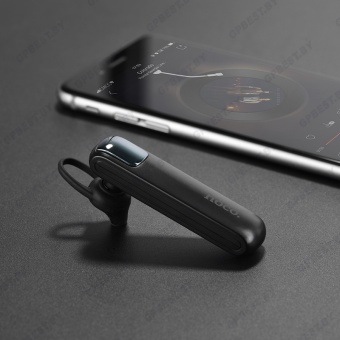 Bluetooth-гарнитура Hoco E37 цвет:Чёрный