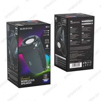 Беспроводная колонка Borofone BR4 цвет: Чёрный