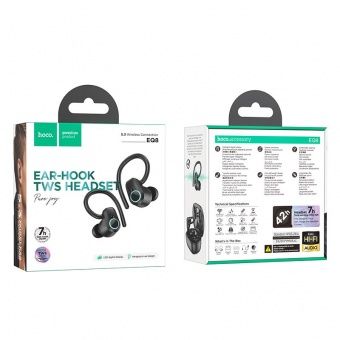 Беспроводные наушники Hoco EQ8 TWS цвет: Чёрный