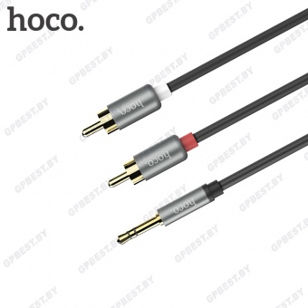 Акустический кабель Hoco UPA10 (1.5 м., 3.5 Jack(M) - 2xRCA(M))