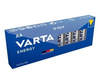 Батарейки алкалиновые VARTA Energy LR6/10ВOX AA