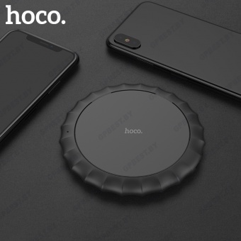 Беспроводное зарядное устройство Hoco CW13, цвет: Чёрный