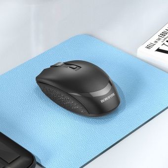 Мышь беспроводная Borofone BG7 цвет: Чёрный