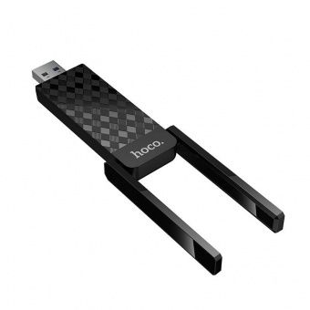 Адаптер Hoco HI34 WiFi6 USB цвет:Чёрный