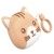 Беспроводные наушники Hoco EW46 TWS цвет: кошка цвета хаки