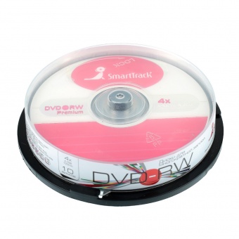 Диск DVD+RW 4,7GB 4x CB-10