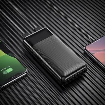 Внешний аккумулятор Hoco J72A 20000mAh цвет: черный