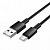 Дата-кабель Hoco X119 Type-C (нейлон 1м., 3 A) цвет: Чёрный