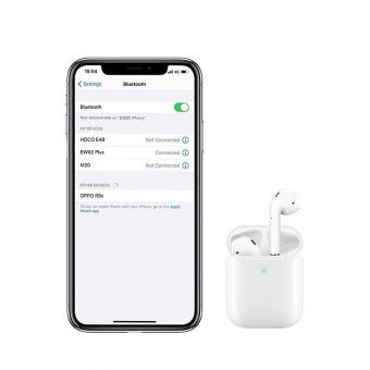 Беспроводные наушники Hoco EW02 Plus TWS цвет: белый