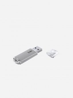 USB флэш-диск BreezyTech U016 (4GB) цвет: серебро