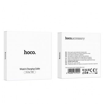 Зарядный кабель Hoco Y20 для смарт-часов цвет: Чёрный