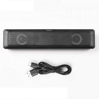 Беспроводная колонка Hoco DS31 (500 mAh,2x3W) цвет: Чёрный