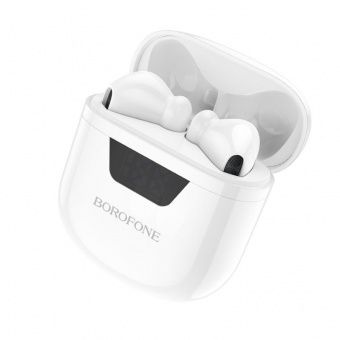 Беспроводные наушники BOROFONE BW05 Plus TWS цвет: белый