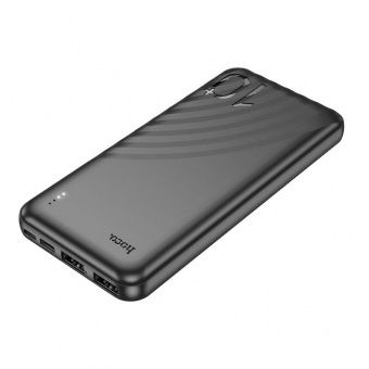 Внешний аккумулятор Hoco J123  10000mAh цвет: Чёрный