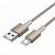 Дата-кабель Hoco X119 Type-C (нейлон 1м., 3 A) цвет: Золотой