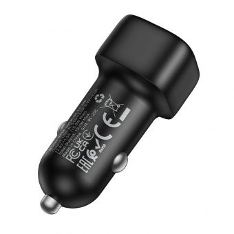 Автомобильное ЗУ Borofone BZ34 (QC3.0) цвет: Чёрный