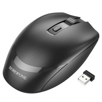 Мышь беспроводная Borofone BG7 цвет: Чёрный