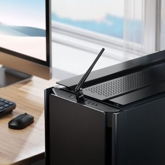 Адаптер Hoco HI37 WiFi4 USB цвет: черный                                    