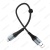 Дата-кабель Hoco X38 Micro (0.25 м), цвет: Чёрный