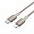 Дата-кабель Hoco X119 Type-C to IP (PD20W,нейлон,1 м) цвет: Золотой