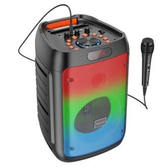 Беспроводная колонка Borofone BP10 цвет: Чёрный