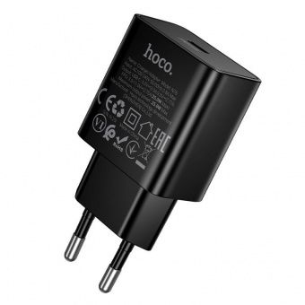 Сетевое зарядное устройство Hoco N76 (PD25W)  цвет: черный 