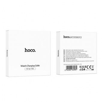 Зарядный кабель Hoco Y30 для смарт-часов цвет: белый