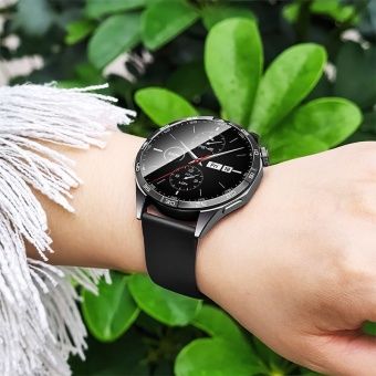 Ремешок для часов Hoco WH11 (силиконовый, классический 20mm) цвет: Чёрный
