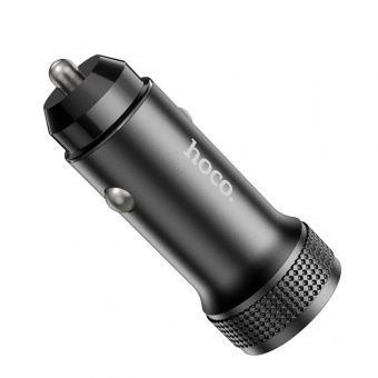 Автомобильное ЗУ Hoco Z49A (USB: QC3.0) цвет: Чёрный