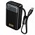 Внешний аккумулятор Hoco Q53  12 000 mAh (PD65W для ноутбука) цвет: черный 