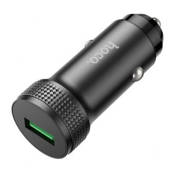 Автомобильное ЗУ Hoco Z49A (USB: QC3.0) цвет: Чёрный
