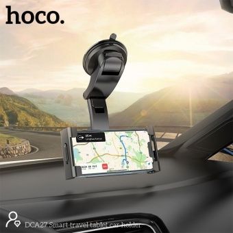 Автодержатель Hoco DCA27 для планшета цвет: Чёрный