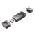 Картридер Borofone DHB03 (USB 2.0/IP) цвет: Чёрный