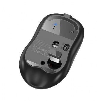 Мышь беспроводная Hoco DI47 (Bluetooth,аккумулятор,подсветка) цвет: Чёрный