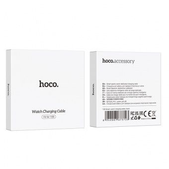 Зарядный кабель Hoco Y39 для смарт-часов цвет: черный   