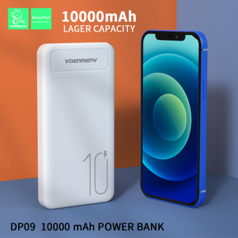 Внешний аккумулятор VDENMENV DP09 10000mAh цвет: белый