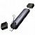 Картридер Hoco HB56B  3 в 1  (Type-C/IPна SD/TF3.0 + USB 2.0) цвет: металлик
