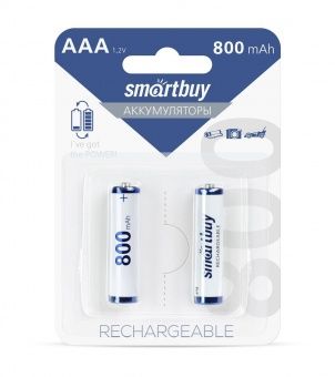 Аккумулятор SMARTBUY AAA/2BL 800 mAh