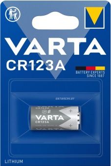 Литиевая батарейка VARTA Lithium CR123 1BP 1/10