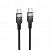 Дата-кабель Hoco X109 Type-C to Type-C (силиконовый, 60W, 3 м) цвет: Чёрный