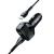 Автомобильное ЗУ Hoco Z36 +Micro кабель  (2USB: 2.4A) цвет: Чёрный