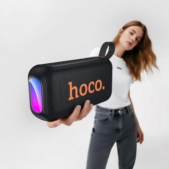 Беспроводная спортивная колонка Hoco HC32 цвет: Чёрный